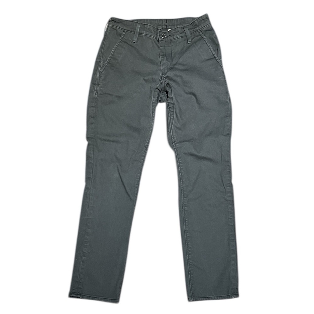 Levi's Commuter Pants Mens Gray 511 Slim Fit Chino Reflective Gusset Bike 31x30